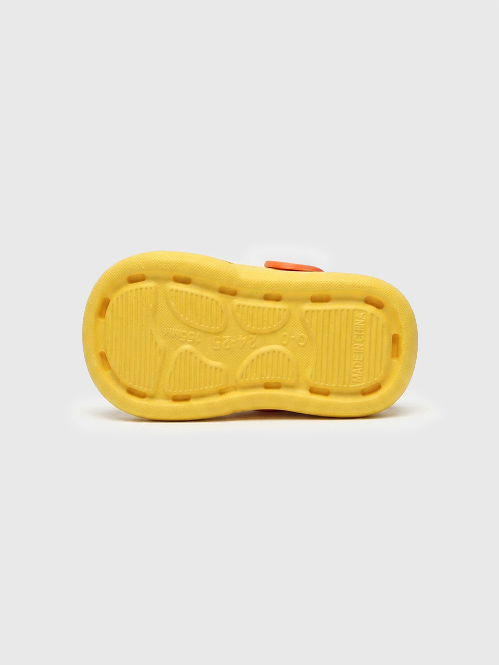 KiddoBounce Dino EVA Clogs Yellow - Q01